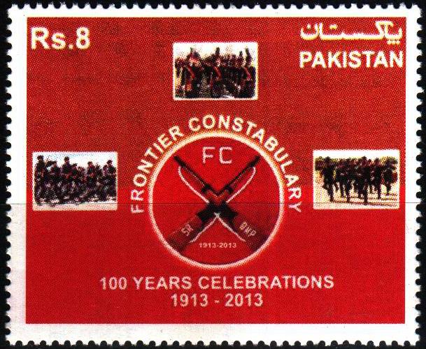 (image for) Pakistan Stamps 2014 100 Years Frontier Constabulary MNH